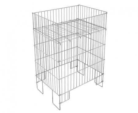 #PPI Kosz metalowy składany 55 x 55 x 80 cm