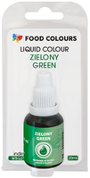 Barwnik w płynie ZIELONY 20 ml Food Colours