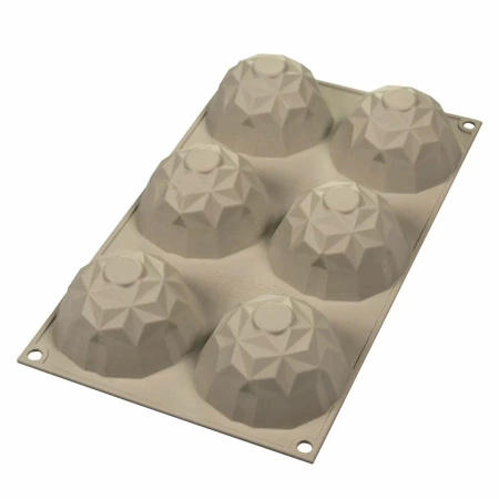 Forma silikonowa diament MINI GEMMA 68x42 mm 6 gniazd Silikomart