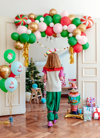 Balon foliowy Serce, 75x64,5 cm, biały