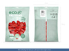 Balony Eco 30cm metalizowane, czarny (1 op. / 100 szt.)