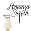 Topper na tort KOMUNIA ŚWIETA WZ.K