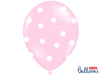 Balony 30cm, Kropki, Pastel Baby Blue (1 op. / 50 szt.)