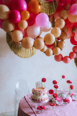 Balony Strong 23 cm, Pastel Wild Rose (1 op. / 100 szt.)