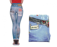 #STDO Leginsy "Dżinsy" M/L