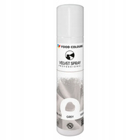 Zamsz SZARY Velvet Spray Grey 100ml Food Colours