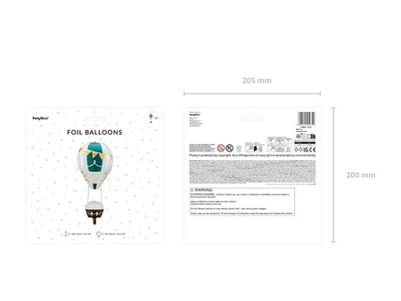 Balon foliowy Balon 4D, 36x110 cm BABY SHOWER ROCZEK