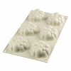 Forma silikonowa BĄBELKI - BOLLICINE 70x30mm 6 gniazd Silikomart
