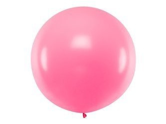 Balon lateksowy Gigant, Różowy, Pastel Pink, 1m, 1 szt