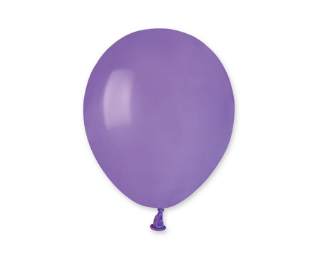 #BL Balony A50 pastel 5" - lawendowe 49/ 100 szt.