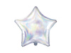 Balon foliowy Litera ''E'', 35cm, holograficzny