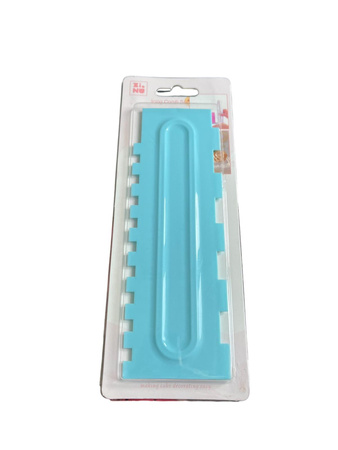 Szpatuła packa do kremu do robienia wzorów na kremie tynku 21x7 cm WZ. III