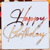 Szablon do dekoracji tortu i muffinek HAPPY BIRTHDAY WZ. I