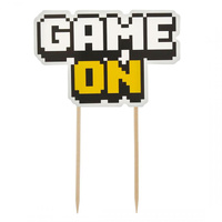 #DETO Dekoracja na tort Game On KK