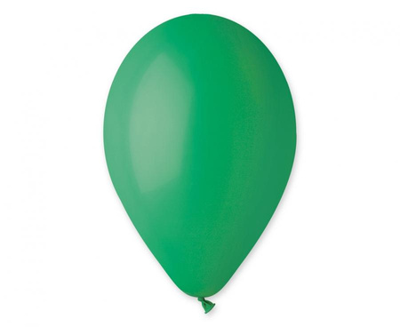 #BL Balony G90 pastel 10" - ciemnozielone 13/ 100 szt