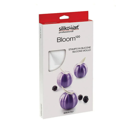 Forma silikonowa do mooporcji BLOOM 120 ml Kwiat dynia SIlikomart