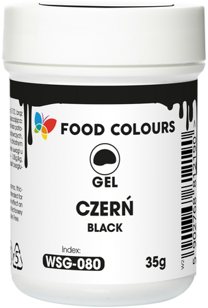 Barwnik w żelu CZARNY 35 g Food Colours