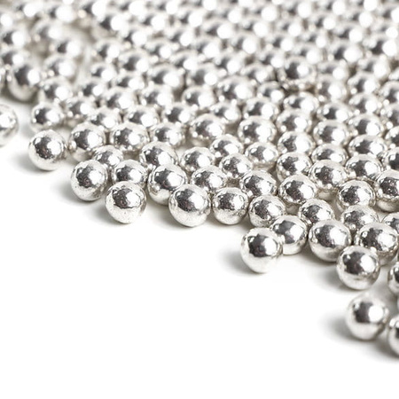 Posypka dekoracyjna SILVER CRISPIES 80g Słodki Bufet