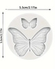 Forma silikonowa do dekoracji masy cukrowej czekolady MOTYL MOTYLKI  II