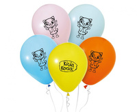 #BL Balony Kicia Kocia, 12"/ 5 szt.