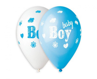 #BL Balony Premium Hel Baby Boy, 13 cali / 5 szt. KK