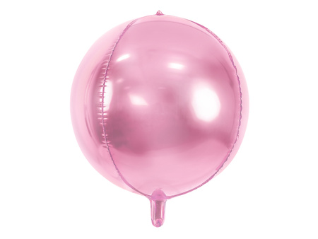 Balon foliowy Cyfra ''0'', 35cm, różowe złoto