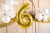 Balon foliowy Cyfra ''8'', 72cm, srebrny