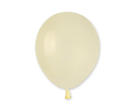 #BL Balony A50 pastel 5" - kość słoniowa 59/ 100 szt. (macaron)