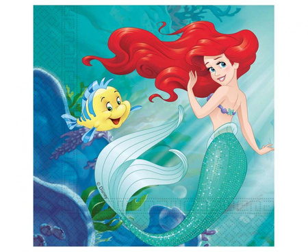 #ZSE Serwetki papierowe Ariel Curious Decorata Party Disney, 33x33 cm, 20 szt. FSC