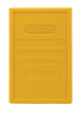 Pokrywa do pojemników termoizolacyjnych CAMBRO Cam GoBox® ładowanych od góry pomarańczowa