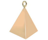 #BAC Ciężarek do balonów Piramida różowo-złota, 110 g
