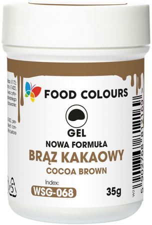 Barwnik w żelu BRĄZ KAKAOWY 35 g Food Colours