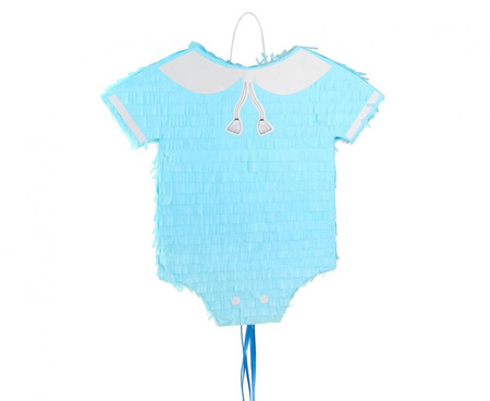 #PI Piniata Ubranko dla dziecka błękitne, 42x8x42.5cm