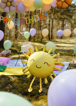 Balony Strong 43cm, Pastel Mandarin Orange (1 op. / 25 szt.)