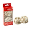 Świąteczne papilotki do muffinek babeczek 50x32 cm RENIFERY 36 szt. Decora