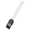 Pędzel silikonowy czarny 4,5cm Roesle