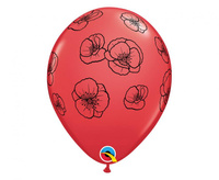 #BL Balon QL 11", czerwony, 25 szt. KK