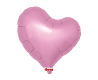 #BFK Balon Ibrex Hel, serce Sweet 18", Metallic Pink, 5 szt.