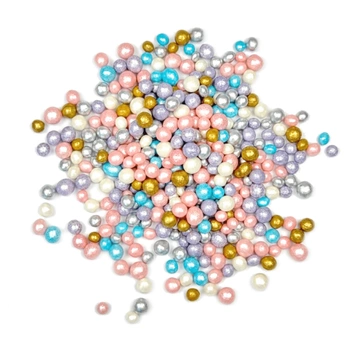 Posypka ryżowa w polewie cukrowej PASTELOWY MIX 5 mm 50g 
