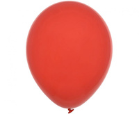 #BL Balony Decomex 9", pastel Red, 100 szt.