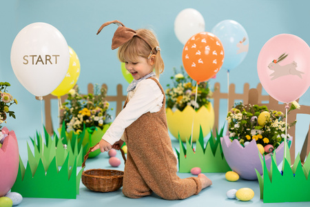 Świeczka urodzinowa Cyferka 1,  jasny różowy, 9.5cm