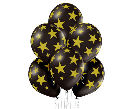 #BL Balony D11 Stars 1C5S, 6 szt.