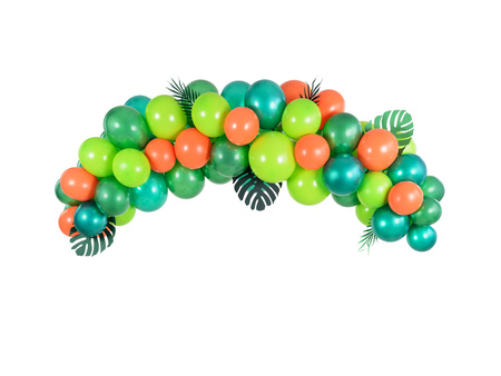 Balony Eco 30cm metalizowane, biały (1 op. / 10 szt.)