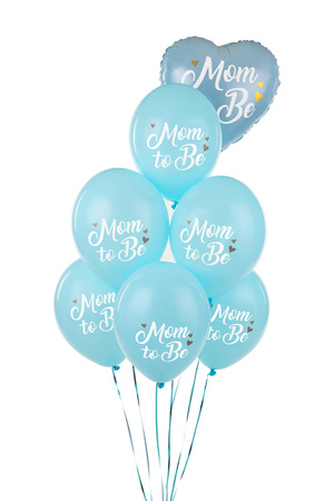 Balon foliowy Serce w kwiaty, 45 cm, mix