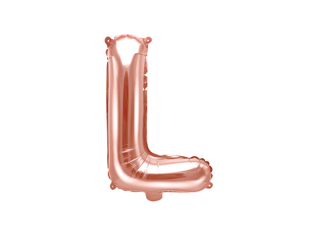 Balon foliowy Litera ''K'', 35cm, ciemny różowy