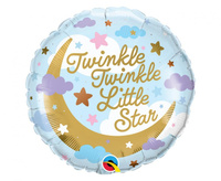 #BFK Balon foliowy 18" QL CIR "Twinkle Twinkle Little Star" KK