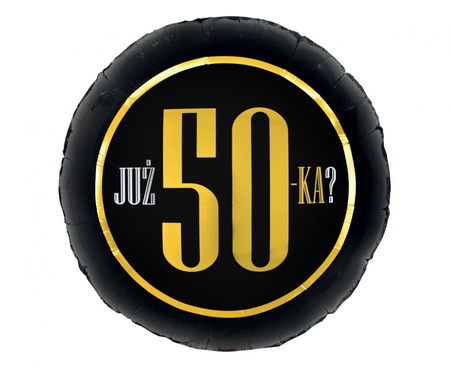 #BFK Balon foliowy Już 50-ka?, 18 cali KK
