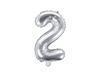 Balon foliowy Litera ''V'', 35cm, złoty