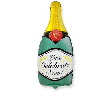 #BFK Balon foliowy 24" FX - Butelka szampana, niepakowany