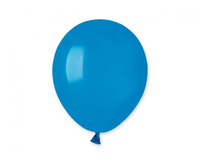 #BL Balony A50 pastel 5" - niebieskie 10/ 100 szt.